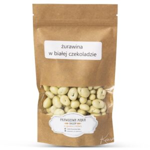 Torba z żurawiną w białej czekoladzie, Prawdziwa Mąka.