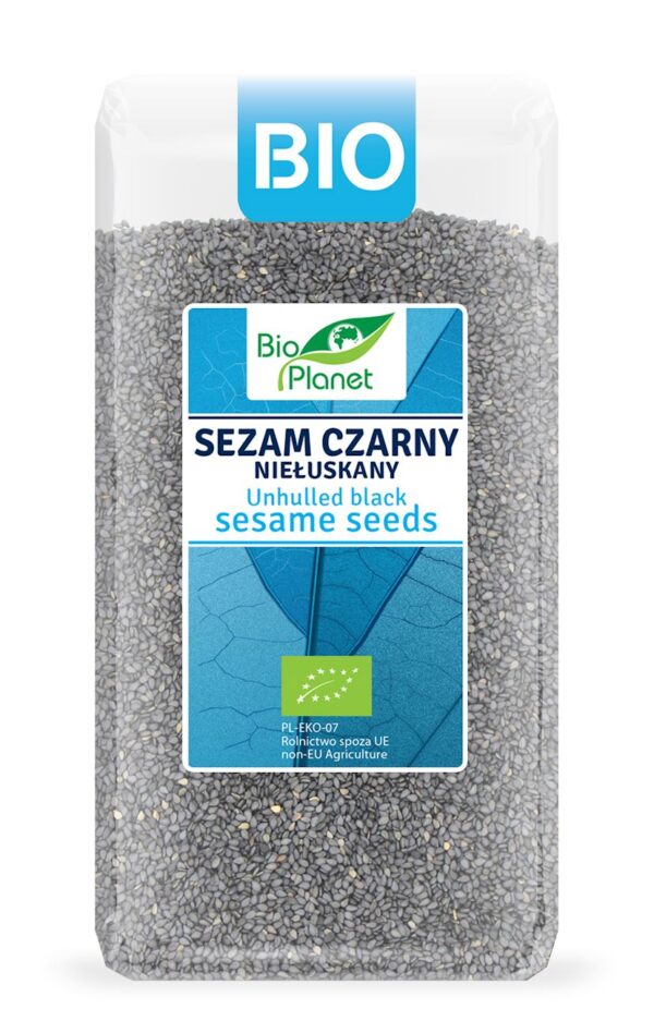 SEZAM CZARNY BIO 250 g