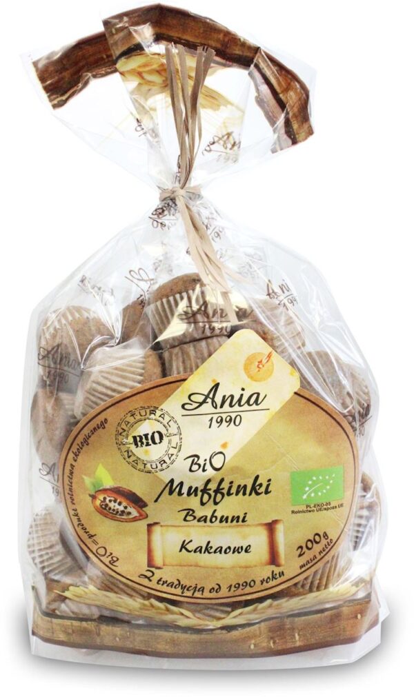MUFFINKI KAKAOWE BABUNI</br> BIO 200 g