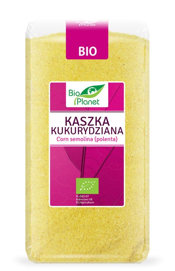 KASZKA KUKURYDZIANA BIO </br> polenta z semoliny 500g