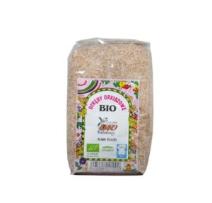 Opakowanie otrębów orkiszowych BIO marki Babalscy, produkt ekologiczny, żywność surowa.