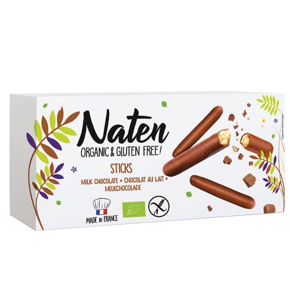 PALUCHY W POLEWIE BIO</br>STICKS BEZGLUTENOWE 130g