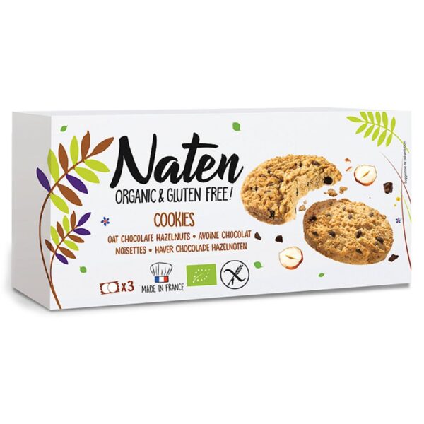 CIASTECZKA OWSIANE BIO</br>BEZGLUTENOWE 120g