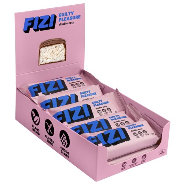 BATON DOUBLE COCO 40g</br>w polewie czekoladowej FIZI - obrazek 4