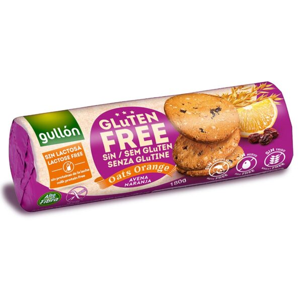 CHRUPIĄCE CIASTKA</br>z pomarańczą bez cukru 180g