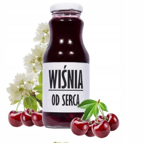 SOK 100% WIŚNIA OD SERCE </br>naturalny 250 ml