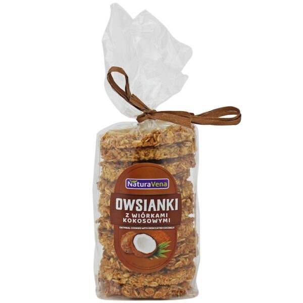 CIASTKA OWSIANKI</br>z wiórkami kokosowymi