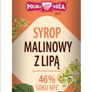SYROP MALINOWY Z LIPĄ</br> POLSKA RÓŻA 250 ml