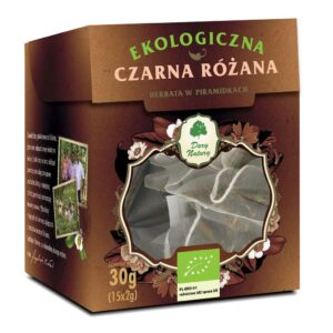 HERBATA CZARNA RÓŻANA </br>PIRAMIDKI EKO  30g