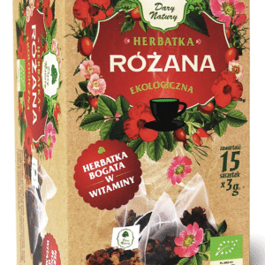 HERBATKA RÓŻANA EKO  45g </br> DARY NATURY