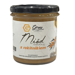 MIÓD Z ROKITNIKIEM </br> PASIEKA GÓRNY