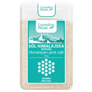 SÓL HIMALAJSKA RÓŻOWA </br> DROBNOMIELONA 600g BIO PLANET