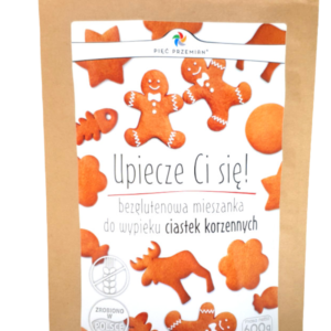 MIESZANKA NA CIASTKA KORZENNE </br> BEZGLUTENOWA PIĘĆ PRZEMIAN