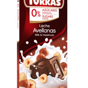 CZEKOLADA MLECZNA ORZECH LASK </br> TORRAS 75G