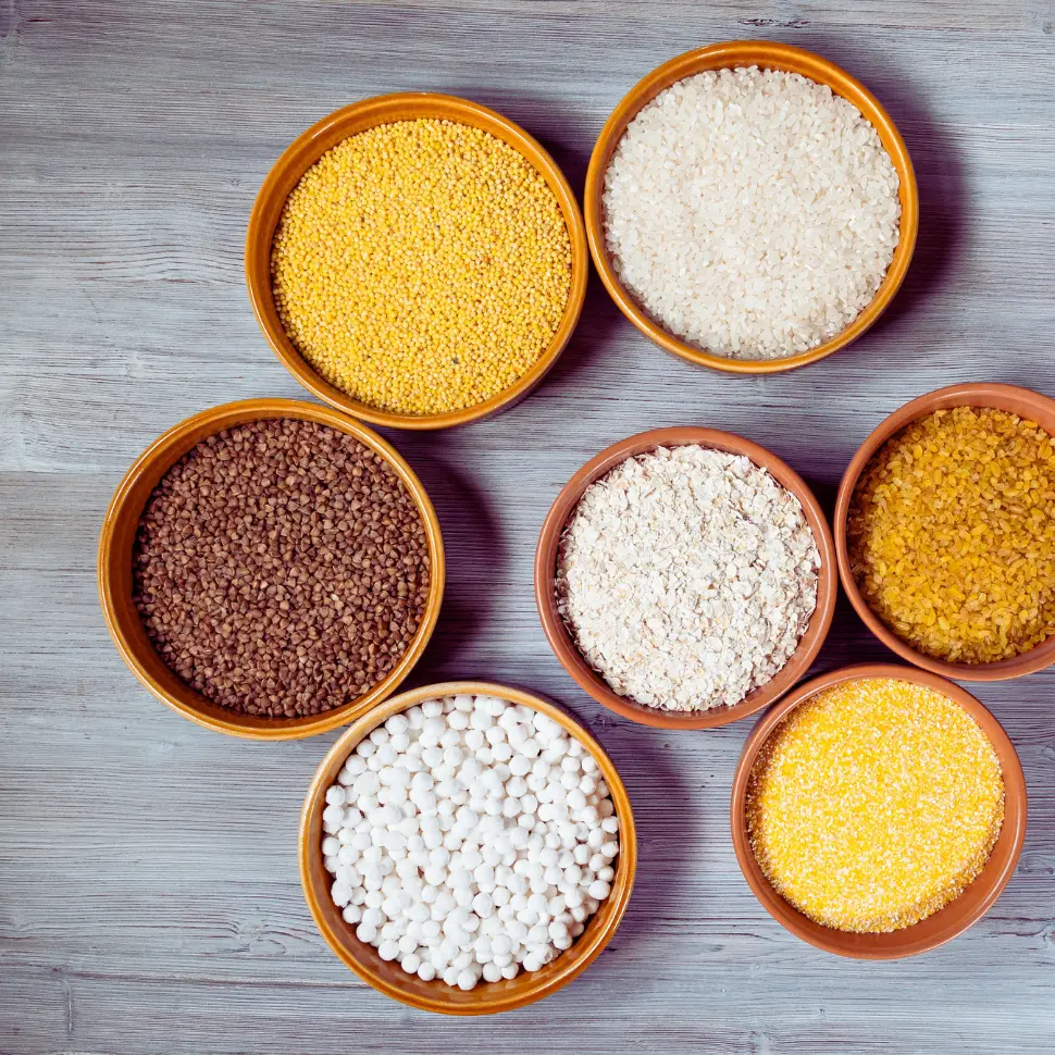 Różne rodzaje kasz