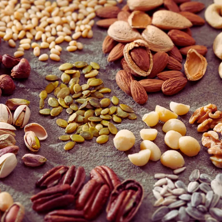 Różne rodzaje orzechów