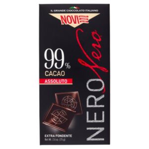 WŁOSKA CZEKOLADA GORZKA 99% </br> NOVI 75G
