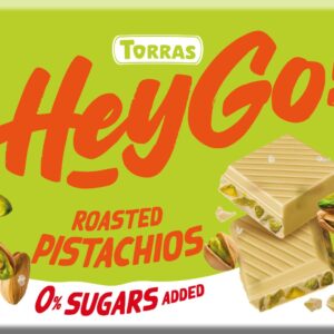 CZEKOLADA BIAŁA Z PISTACJAMI </br>bez cukru TORRAS 60G